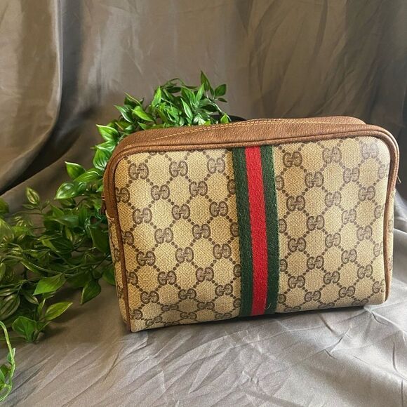 Vintage gucci ophidia clutch  - Picture 1 of 13
